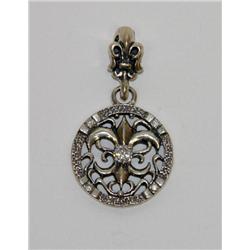 Sterling Silver Fleur De Lis Pendant