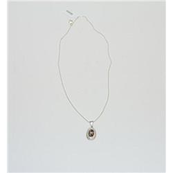 Sterling Silver Necklace With Lama Pendant