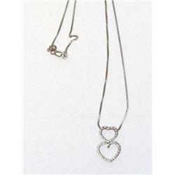Diamonds Heart Shape Ladies Necklace
