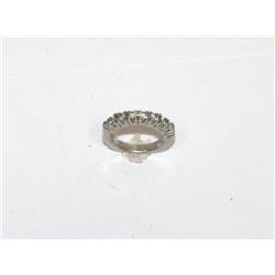 1.00Ctw Diamonds Platinum Hand Made Wedding Band