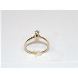 Diamond solitaire Vintage Ladies Ring