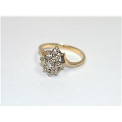 Diamonds Cocktail Hand Made Ladies Ring