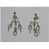 Image 2 : Sterling Silver Fancy Earrings