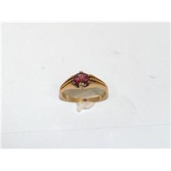 AAA Burmese Ruby Vintage Hand Made Ladies Ring