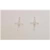 Image 1 : 2 Sterling Silver Cross Pendant
