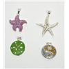 Image 1 : 4 Piece Sterling Silver Charms