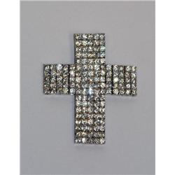 Sterling Silver CZ Cross