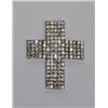 Image 1 : Sterling Silver CZ Cross