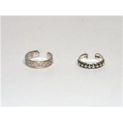 Sterling Silver Toe Rings