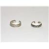 Image 1 : Sterling Silver Toe Rings