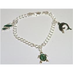 Sterling Silver Charm Bracelet