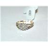 Image 2 : ½c Diamond With 10k Gold Ring