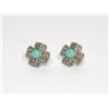 Image 1 : Sterling Silver Turquoise Earrings