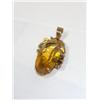AAA Yellow Citrine Vintage Hand Made Pendant