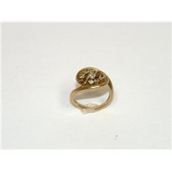 Diamonds Cluster Hand Made Ladies Ring