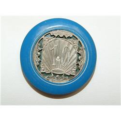Antique Casino Chip (Early 1900's)