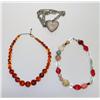 3 Fashion Costume Necklaces