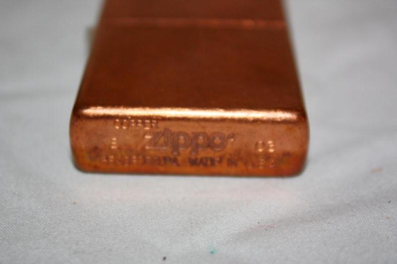 Copper Zippo Lighter