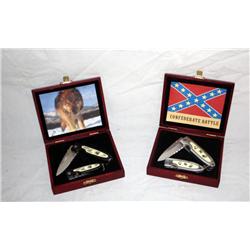 2 Sets Of Box Of 2 Knives (X) The Money