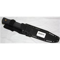 Cold Steel Black Knife W/ Case 6" Blade