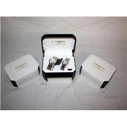 4 Sets of Geneva His & Her Watches-Times The Money