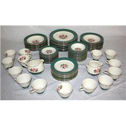Semi Vitreous Dinnerware Approx 80 pc.