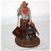 Image 1 : Sculpture Of A Cowboy Made By Michael Garman