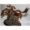 Image 3 : Bronze Statue Of A Cowboy On A Horse