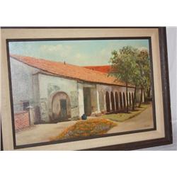 Framed Oil on Canvas