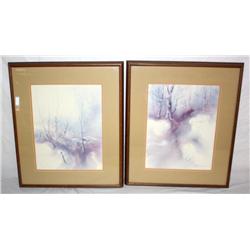 2 Signed Framed Prints