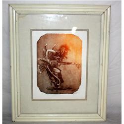 Framed Signed and Numbered Print