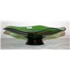 Image 2 : Green Glass Fruit Bowl