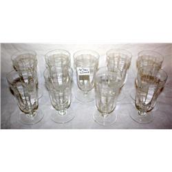 Lots Of Set Of 9- Early 1900's Ultra Fine Fostoria