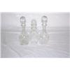 Image 1 : Lots of Crystal Decanters With Glass Stoppers