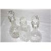 Image 3 : Lots of Crystal Decanters With Glass Stoppers