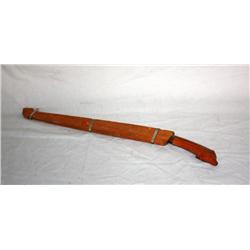 Handmade Wooden Handled Machete With Wooden Case