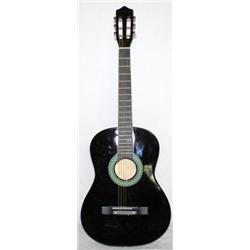 38" Black Acoustic Guitar Set