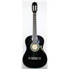 38" Black Acoustic Guitar Set