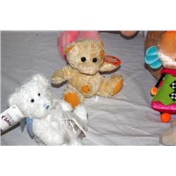 Box Lot of Stuffed Dolls