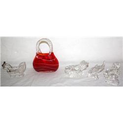 Lot of Collectible Glass and Crystal