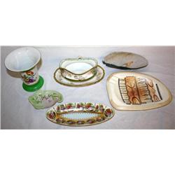 Vintage Collectors Plates And Pottery