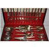Image 2 : Wooden Case With Silverware Set