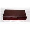 Image 3 : Wooden Case With Silverware Set