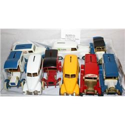 9 Ertl Classic Cars Bank Collection-- TIMES MONEY