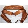 Image 2 : Leather Holster Belt With 2 Holsters