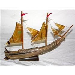 Ship made of Animal Horns