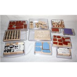 Lot of Craft Stamps-- in Box