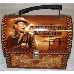 John Wayne American Cowboy Retro Lunch Box