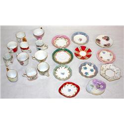 Lot of Collectible Tea Cups and Saucers