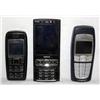 Image 2 : 3 Nokia Cell Phones 1 Slide Music & Camera Phone,